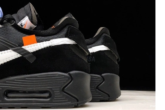 AA7293-001  Max Black Air O-W Nike 90 0708